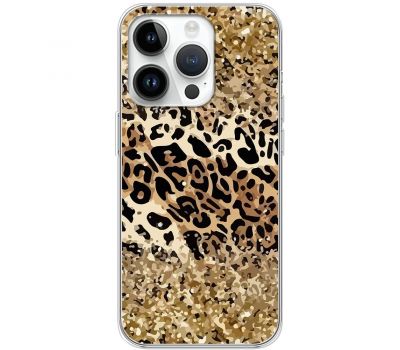 Чохол для iPhone 15 Pro MixCase Леопард