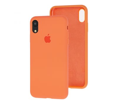 Чохол для iPhone Xr Silicone Full papaya 2