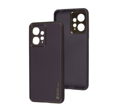 Чохол для Xiaomi Redmi Note 12 4G Leather Xshield dark purple