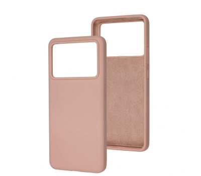 Чохол для Xiaomi Poco X6 Pro 5G / Redmi K70E 5G Wave Full pink sand
