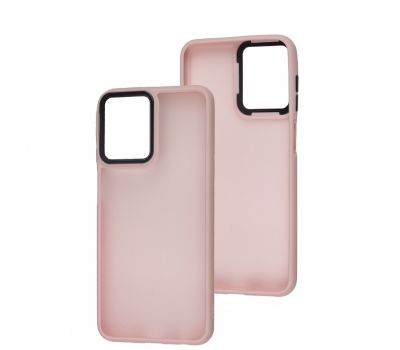 Чохол для Samsung Galaxy M33 (M336) Lyon Frosted pink