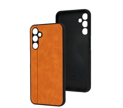 Чохол для Samsung Galaxy A24 (A245) Cosmic Leather orange