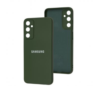 Чохол для Samsung Galaxy A05S (A057) Silicone Full camera dark green