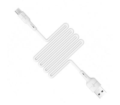 Кабель USB Borofone BX30 microUSB 2.4A 1m white 3519198