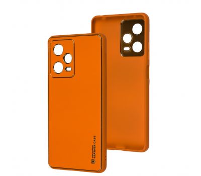 Чохол для Xiaomi Redmi Note 12 Pro 5G Leather Xshield apricot