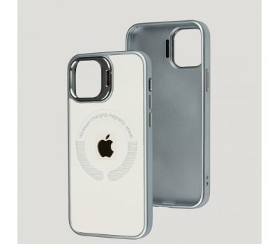 Чохол для iPhone 12 / 12 Pro Logo Case MagSafe white
