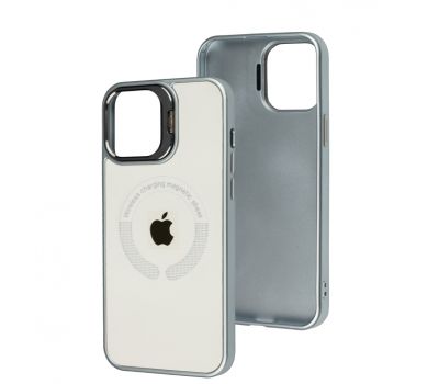 Чохол для iPhone 13 Pro Max Logo Case MagSafe white