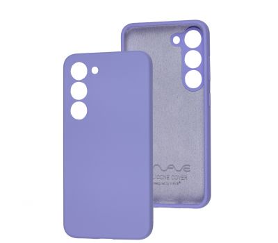 Чохол для Samsung Galaxy S23 (S911) Wave camera Full light purple