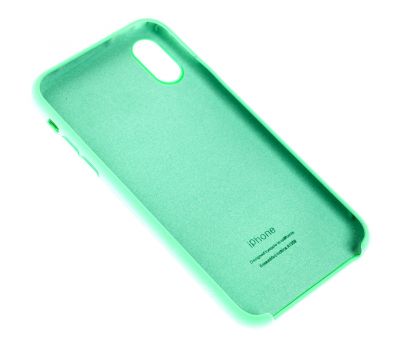 Чохол silicone case для iPhone Xr м'ятний 3520788