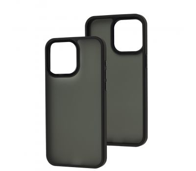 Чохол для iPhone 15  Pro Max Metal Bezel чорний