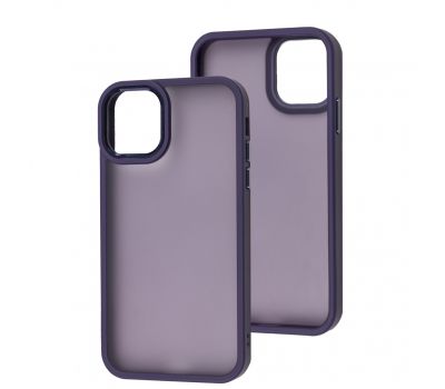 Чохол для iPhone 11 Metal Bezel фіолетовий