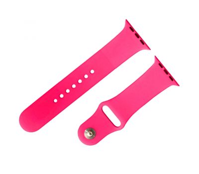 Ремінець для Apple Watch 38mm / 40mm S Silicone One-Piece pink hot 3523190