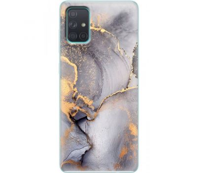 Чохол для Samsung Galaxy A71 (A715) MixCase мармур сірий