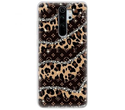 Чохол для Xiaomi Redmi Note 8 Pro MixCase Леопард Louis Vuitton