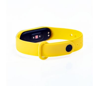 Ремінець для Xiaomi Mi Band 3/4 original design жовтий 3524700