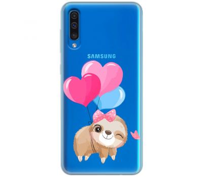 Чохол для Samsung Galaxy A50 / A50S / A30S MixCase день закоханих лінивець з шапрі