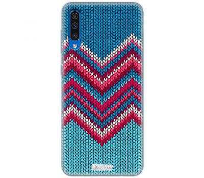 Чохол для Samsung Galaxy A50 / A50S / A30S MixCase новий рік в'язаний візерунок