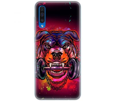 Чохол для Samsung Galaxy A50 / A50s / A30s MixCase звірі пес з гантелей