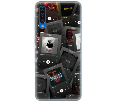 Чохол для Samsung Galaxy A50 / A50s / A30s MixCase музика альбоми темний