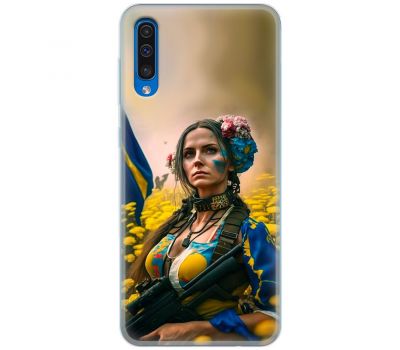 Чохол для Samsung Galaxy A50 / A50s / A30s MixCase патріотичні ніжна Українка