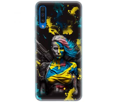 Чохол для Samsung Galaxy A50 / A50s / A30s MixCase патріотичні Нездоланна Українка