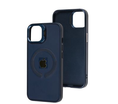 Чохол для iPhone 13 Logo Case MagSafe dark blue