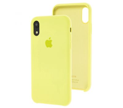 Чохол silicone case для iPhone Xr mellow yellow