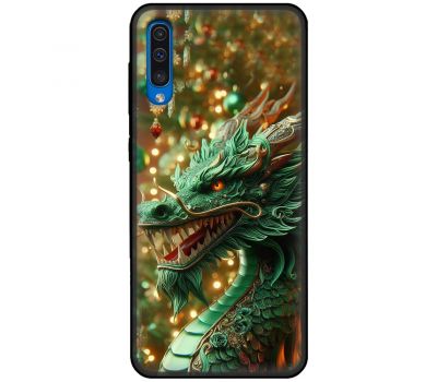 Чохол для Samsung Galaxy A50 / A50s / A30s MixCase Новий рік green Dragon