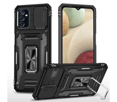 Чохол для Samsung Galaxy M13 4G / M23 5G Camshield Army Ring чорний 3527461