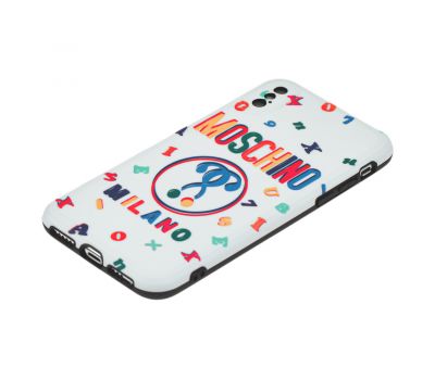 Чохол для iPhone Xs Max VIP Print moschino білий 3527920