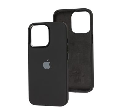 Чохол для iPhone 13 Pro New silicone Metal Buttons black