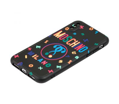 Чохол для iPhone Xs Max VIP Print moschino чорний 3529266