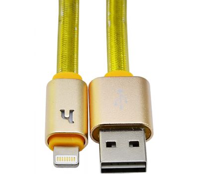 Кабель USB Hoco UPL12 Lightning cable (1.2m) золотистый