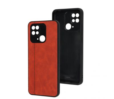 Чохол для Xiaomi Redmi 10C Cosmic Leather red