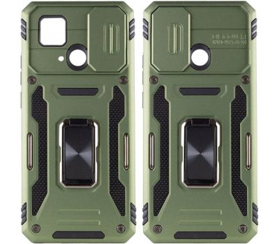 Чохол для Xiaomi Redmi 10C Camshield Army Ring оливковий / army green 3530352