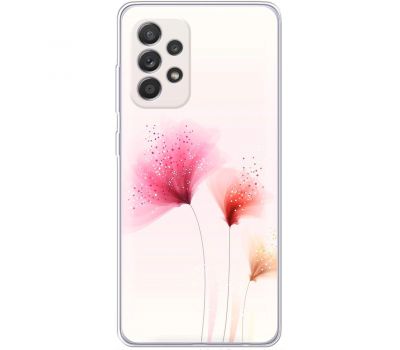 Чохол для Samsung Galaxy A73 (A736) Mixcase квіти три чарівні квітки