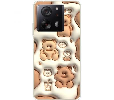 Чохол для Xiaomi 13T / 13T Pro MixCase мультики bears