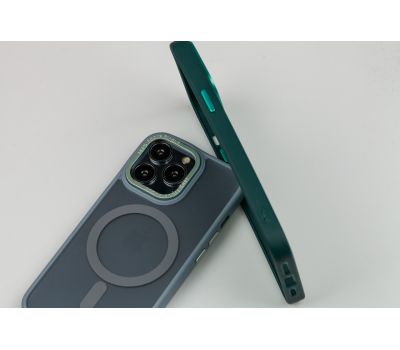 Чохол для iPhone 13 Pro Space color MagSafe зелений 3533719