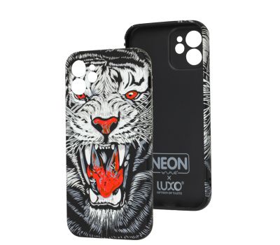 Чохол для iPhone 12 WAVE neon x luxo Wild tiger