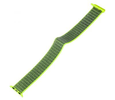 Ремінець для Apple Watch Nylon Loop 38mm/40mm салатовий 3535431