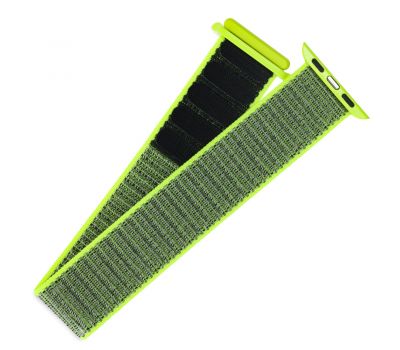 Ремінець для Apple Watch Nylon Loop 38mm/40mm салатовий 3535432