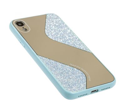 Чохол для iPhone Xr Shine mirror блакитний 3537908