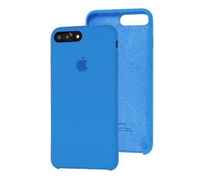 Чохол Silicone для iPhone 7 Plus / 8 Plus Premium case demin blue