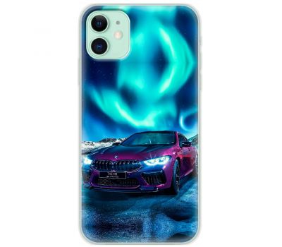 Чохол для iPhone 11 MixCase авто бмв бордова