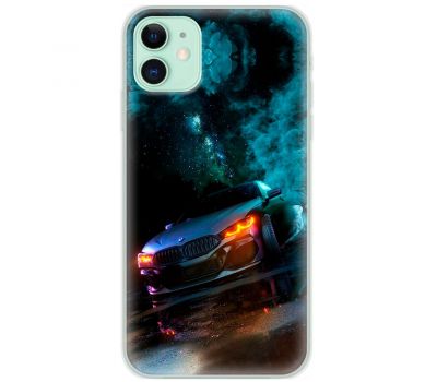 Чохол для iPhone 11 MixCase авто бмв світло фар