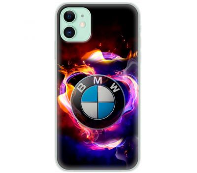 Чохол для iPhone 11 MixCase авто бмв лого в диму