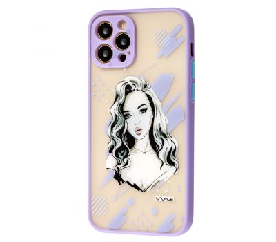 Чохол для iPhone 12 Pro Wave Cartoon kiss me