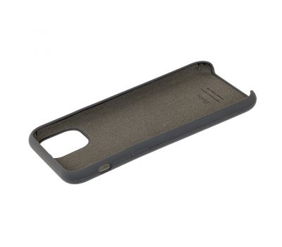 Чохол Silicone для iPhone 11 case dark gray 3538632