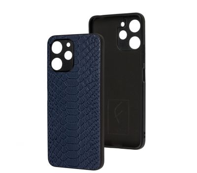 Чохол для Xiaomi Redmi 12 Fibra Python blue