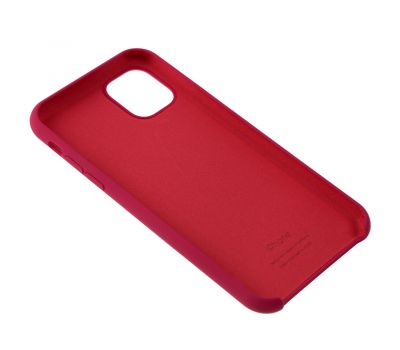 Чохол Silicone для iPhone 11 case rose red 3539546